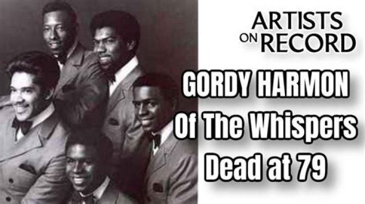 Founding Member of the Whispers, Gordy Harmon Dead at 79
