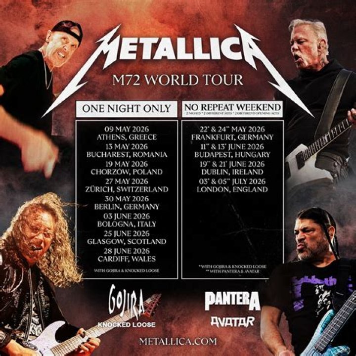 Metallica net worth, income and estimated earnings of Youtuber channel