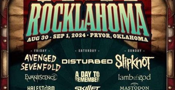 Rocklahoma To Bring The '80s To Oklahoma