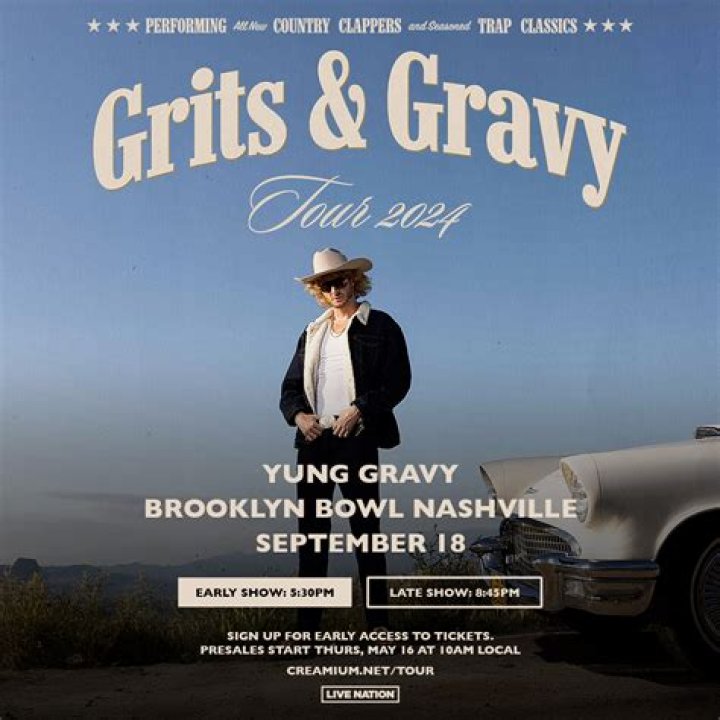 Yung Gravy Announces North American Headline Run – Grits & Gravy 2024